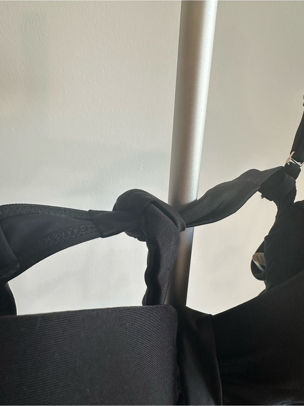 Black Ruffled One-Piece Swimsuit - Picture 7 of 7